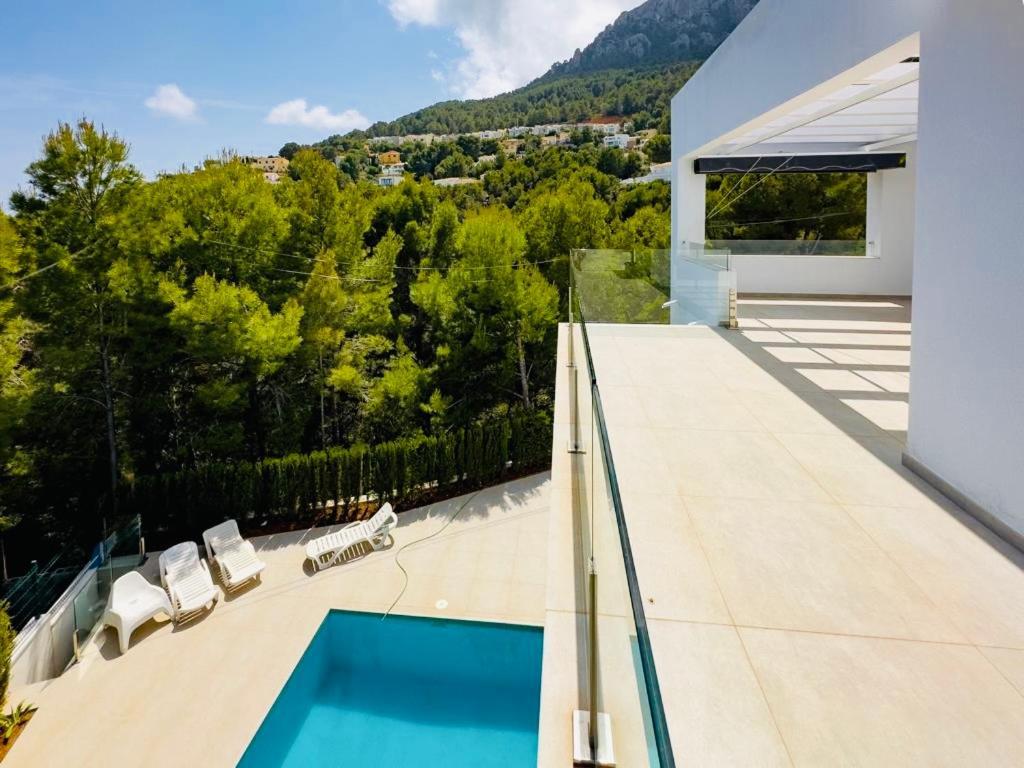 Calpe Villa Lujo Playa Piscina Jardin Barbacoa Ideal Familias Y Grupos Exteriér fotografie